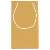 Petit Sac Cadeau Jaune d'or 4516 (Dos)