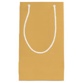 Petit Sac Cadeau Jaune d'or 4516 (Devant)