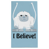 Petit Sac Cadeau Je Crois ! Cute Yeti (Dos)