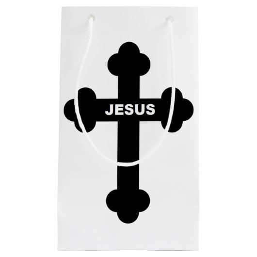 PETIT SAC CADEAU JESUS CROSS (Devant)