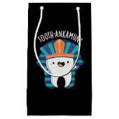 Petit Sac Cadeau Jeu de dent amusant Jeu de dents foncé BG (Devant)