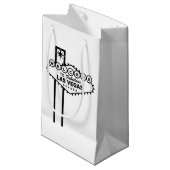 Petit Sac Cadeau Jeu mignon Vegas poker (Devant Angle)