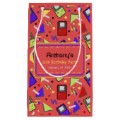 Petit Sac Cadeau Jeux Red Retro (Devant)