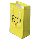 Petit Sac Cadeau Joli chiot (Dos Angle)