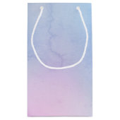 Petit Sac Cadeau Jolie aquarelle Pastel (Dos)