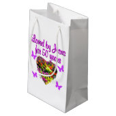 PETIT SAC CADEAU JOLIE PURPLE 50E ANNIVERSAIRE CONCEPTION (Dos Angle)