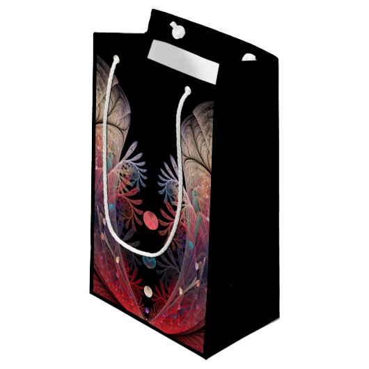 Petit Sac Cadeau Jonglage Abstrait Art moderne Imaginaire fractal (Devant Angle)