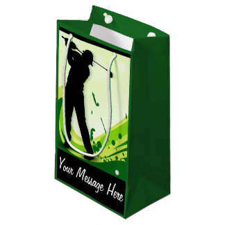 Petit Sac Cadeau Joueur de golf Artsy