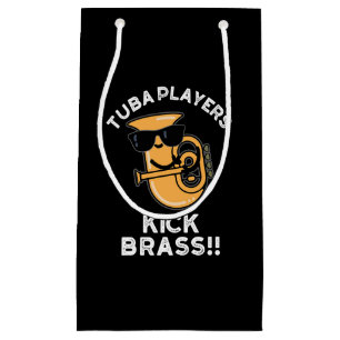 Petit Sac Cadeau Joueurs de Tuba Botte Cuivre Humour Musique Pun Fo