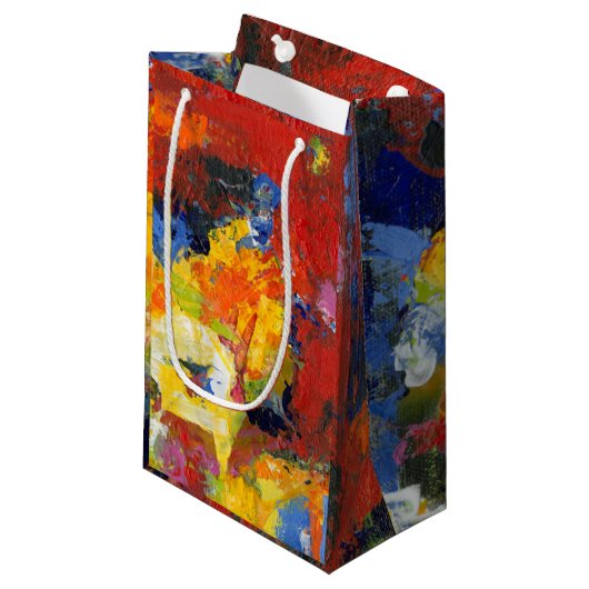 Petit Sac Cadeau Jour de la course (Devant Angle)