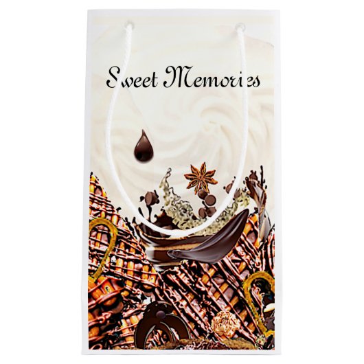 PETIT SAC CADEAU JOURNÉE DU SOLEIL DOUCE ! :) CADEAU MOYEN (Devant)