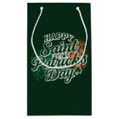 Petit Sac Cadeau Joyeuse Saint-Patrick vintage (Dos)