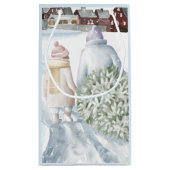 Petit Sac Cadeau Joyeuses fêtes (Dos)