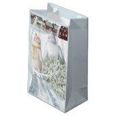 Petit Sac Cadeau Joyeuses fêtes (Dos Angle)