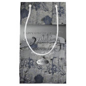 Petit Sac Cadeau "Joyeux 6ème anniversaire de mariage Sugar&Iron" (Devant)