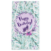Petit Sac Cadeau Joyeux anniversaire (Devant)