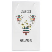 Petit Sac Cadeau Joyeux Anniversaire | Happy Birthday (Dos)