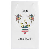 Petit Sac Cadeau Joyeux Anniversaire | Joyeux Anniversaire (Dos)