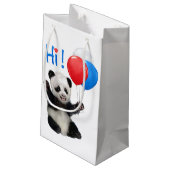 PETIT SAC CADEAU JOYEUX ANNIVERSAIRE PANDA (Dos Angle)