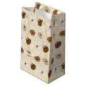 Petit Sac Cadeau Joyeux Chiens de Pâques (Dos Angle)