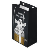 Petit Sac Cadeau Joyeux Fantôme du parti Halloween (Devant Angle)