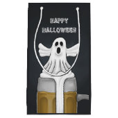 Petit Sac Cadeau Joyeux Fantôme du parti Halloween (Devant)