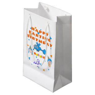 Petit Sac Cadeau Joyeux Farting Anniversaire Bug
