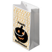 Petit Sac Cadeau Joyeux Halloween (Devant Angle)