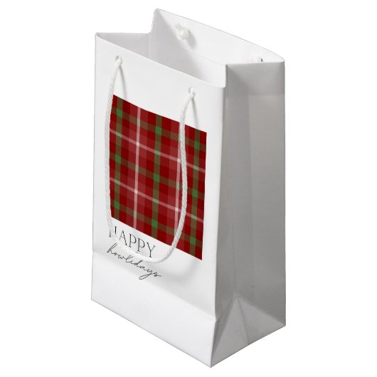 Petit Sac Cadeau Joyeux Howlidays (Devant Angle)