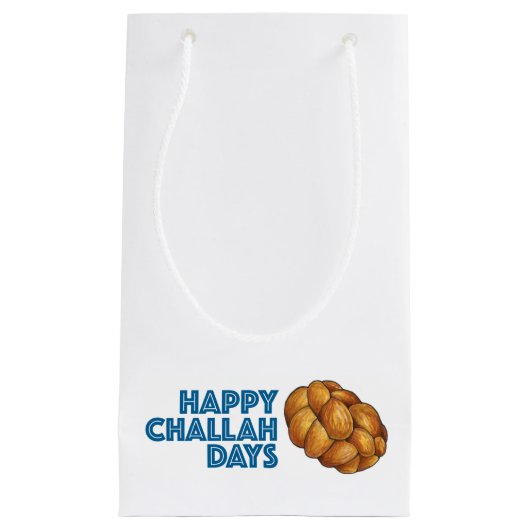 Petit Sac Cadeau Joyeux Jours de Challah Hanoukka Chanukah Holiday (Devant)