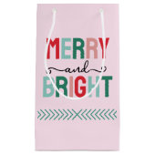 Petit Sac Cadeau Joyeux Noël (Devant)