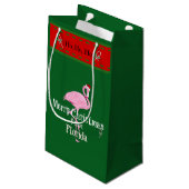 Petit Sac Cadeau Joyeux Noël de Floride (Dos Angle)