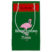 Petit Sac Cadeau Joyeux Noël de Floride (Devant)