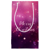 Petit Sac Cadeau Joyeux Noël magique (Devant)