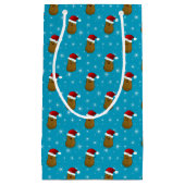 Petit Sac Cadeau Joyeux Noël Patate (Devant)