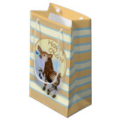 Petit Sac Cadeau Joyeux Okapi ! (Devant Angle)