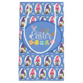 Petit Sac Cadeau Joyeux Pâques Gnomes (Devant)