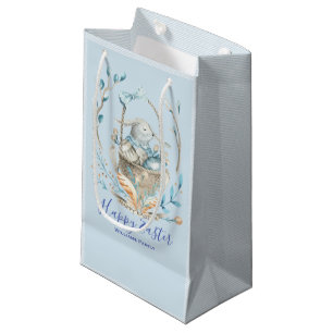Petit Sac Cadeau Joyeux Pâques mignonette de lapin de Pâques