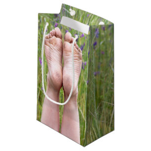 Petit Sac Cadeau Joyeux Pieds Nus