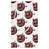 Petit Sac Cadeau Judaica Pomegranate Heart Hanoukka Rosh Hashanah (Dos)