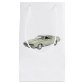 Petit Sac Cadeau Juge classique vert de Pontiac GTO 1969 (Devant)