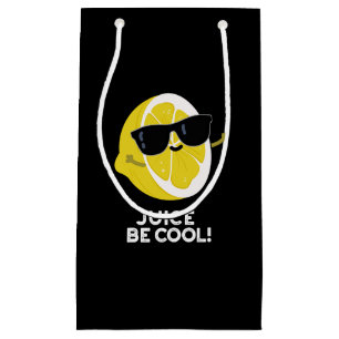 Petit Sac Cadeau Jus Soyez Cool Amusant Fruit Pun Dark BG