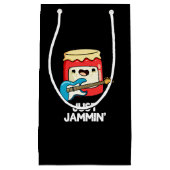 Petit Sac Cadeau Juste Jammin Funny Rocker Jam Pun Dark BG (Devant)