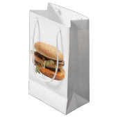 Petit Sac Cadeau Juste un hamburger classique (Devant Angle)