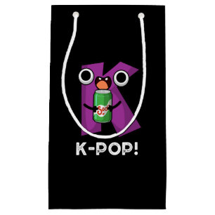 Petit Sac Cadeau K-Pop Musique amusante Soda Pop Pun Dark BG