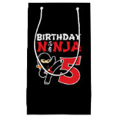 Petit Sac Cadeau Kids Birthday Ninja (Devant)