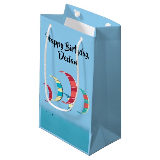 Petit Sac Cadeau Kite Surf (Devant Angle)