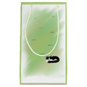 Petit Sac Cadeau Kitten Catnap (Devant)