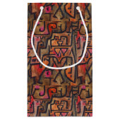 Petit Sac Cadeau Klee Expressionniste Forêt Abstraite Art Moderne (Dos)