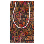 Petit Sac Cadeau Klee Expressionniste Forêt Abstraite Art Moderne (Devant)